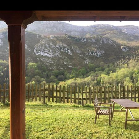 El Interior De Gaia Guest House Arriondas Bagian luar foto